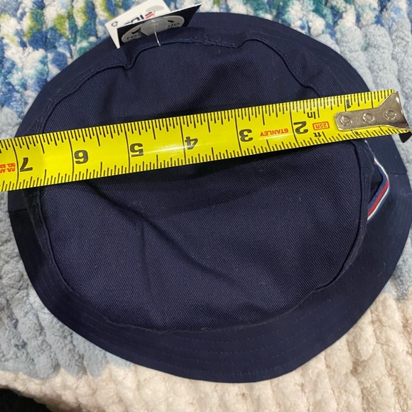 Fila Blue and Red Bucket Hat with Signature Branding- Unisex (NWT) - Picture 6 of 6